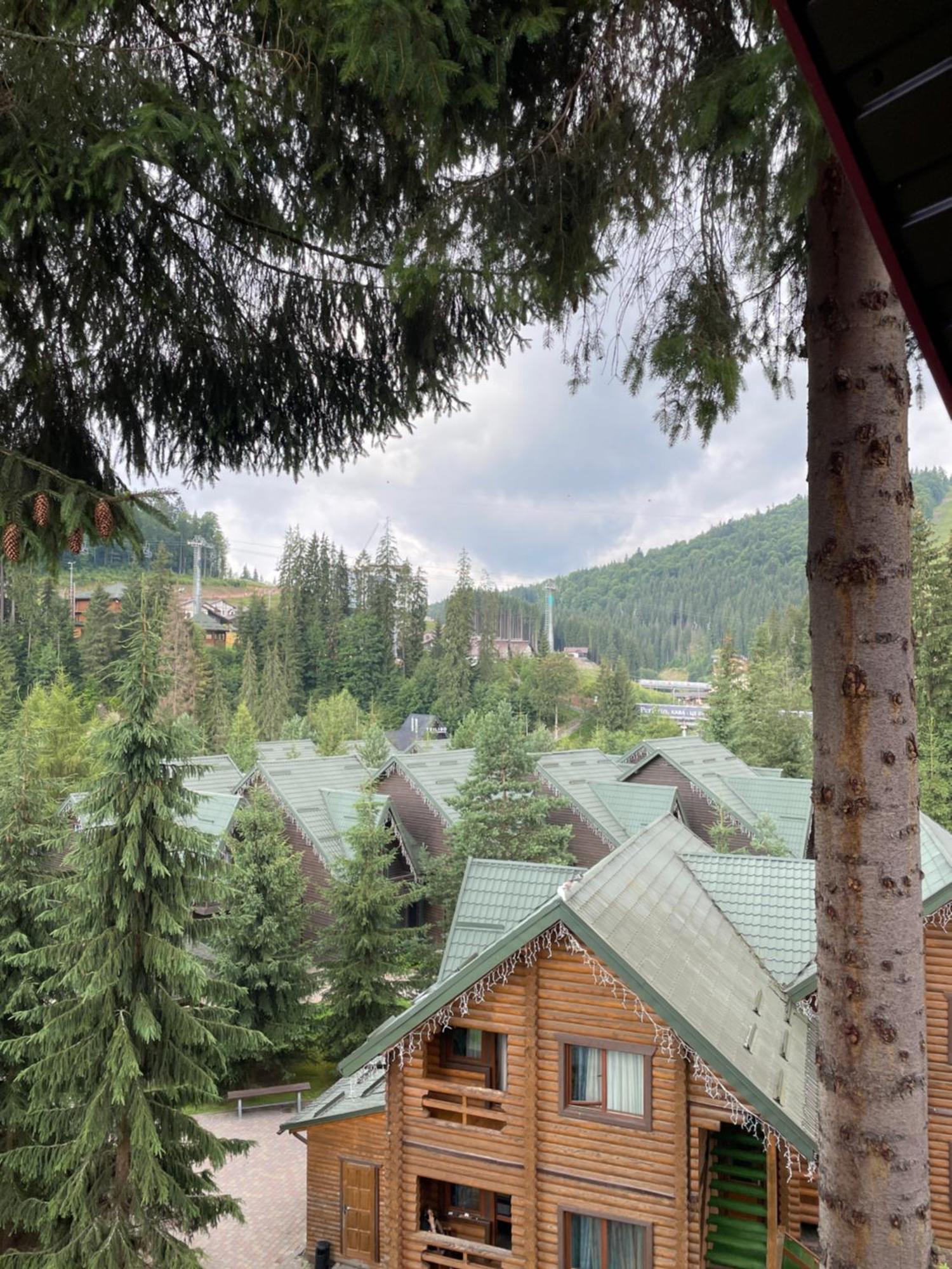 Bukovynskiy Zatyshok Chalet บูโคเวล ภายนอก รูปภาพ